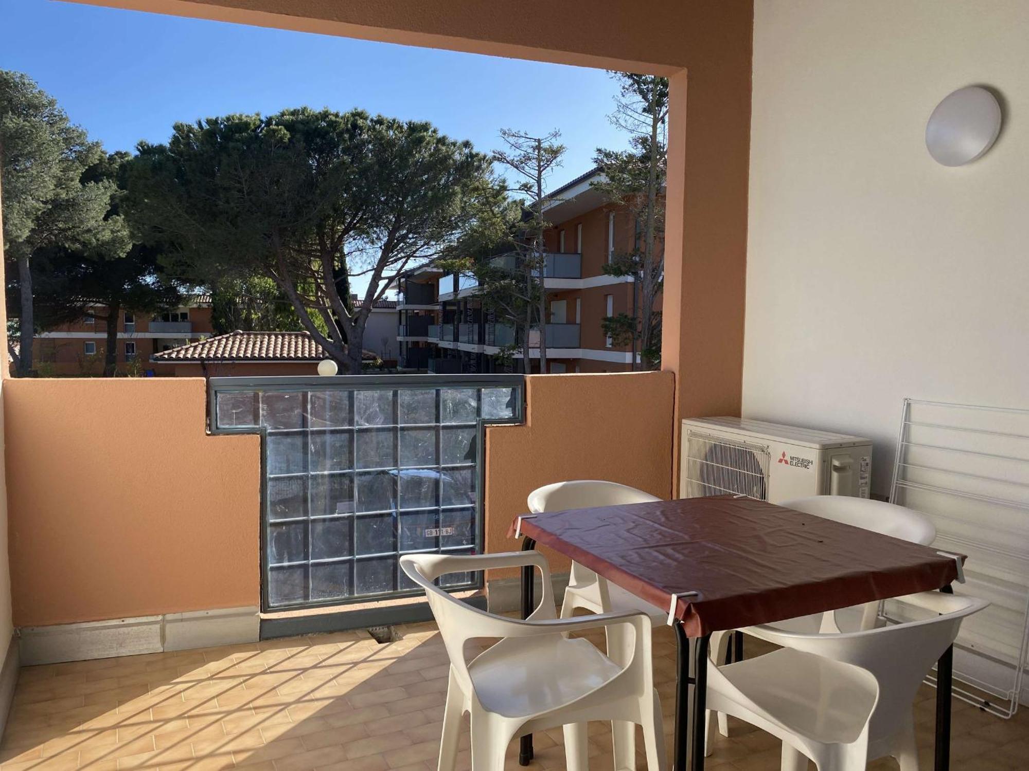 Studio Cosy Avec Terrasse, Parking, Proche Thermes - Balaruc-Les-Bains - Fr-1-553-89 Buitenkant foto