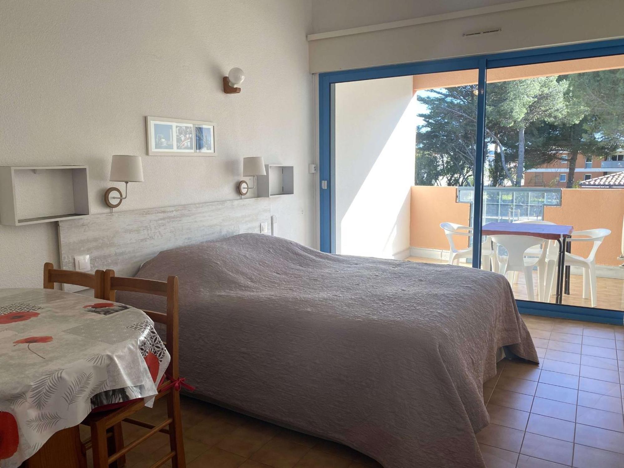 Studio Cosy Avec Terrasse, Parking, Proche Thermes - Balaruc-Les-Bains - Fr-1-553-89 Buitenkant foto